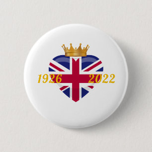 Königin Elizabeth II, 1926-2022 Button