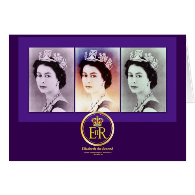 Königin Elizabeth II Reign (Vorderseite (Horizontal))