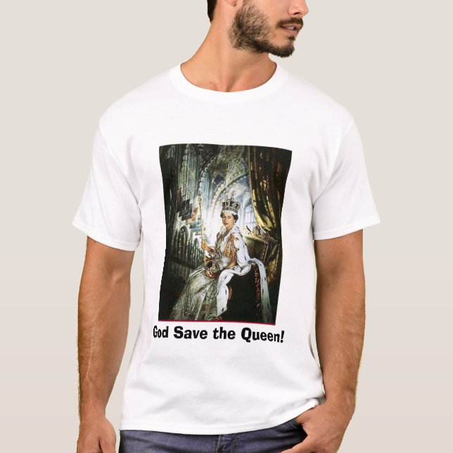 Königin Elizabeth T-Shirt (Vorderseite)