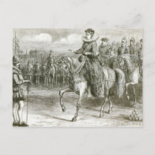 Königin Elizabeth von Tilbury Postkarte