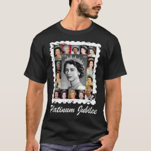 Königin Elizabeths Platinum Jubilee 70 Jahre Celeb T-Shirt