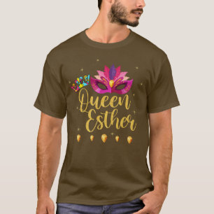Königin Esther Kostüm für Frauen Mädchen Hebräisch T-Shirt