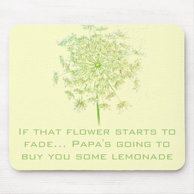 Königin für einen Tag Mousepad (Vorne)