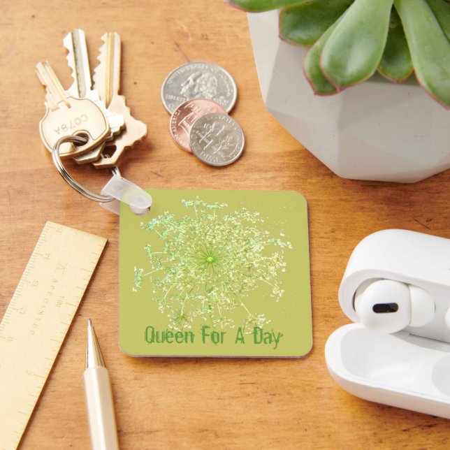 Königin für einen Tag Schlüsselanhänger (Schreibtisch)