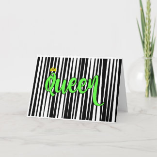 Königin-Geburtstags-Karte (Standardgröße) Karte