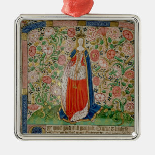 Königin-Gemahl Elizabeth Woodville von König Silbernes Ornament
