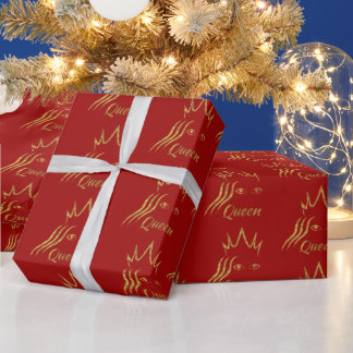 Königin Geschenkpapier