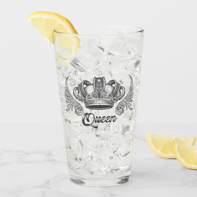 Königin Glas (Vorderseite Ice)