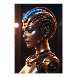 Königin, Gold, Prinzessin, Zukunft Ägypten, Design Fotodruck
