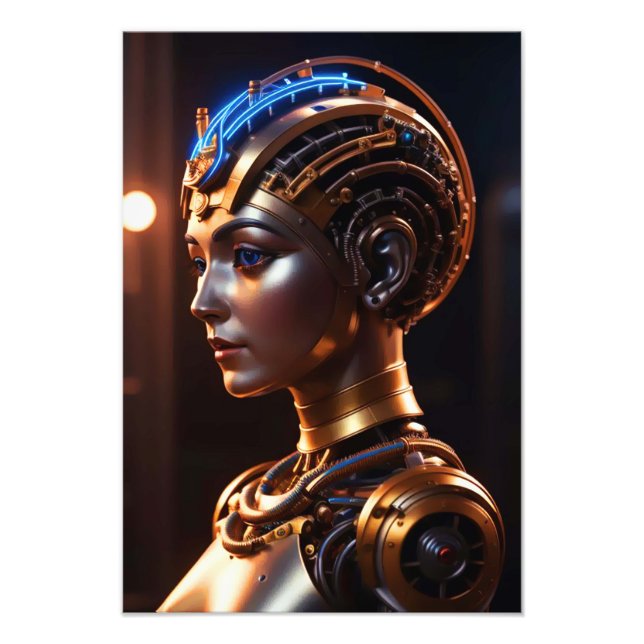 Königin, Gold, Prinzessin, Zukunft Ägypten, Design Fotodruck (Vorne)