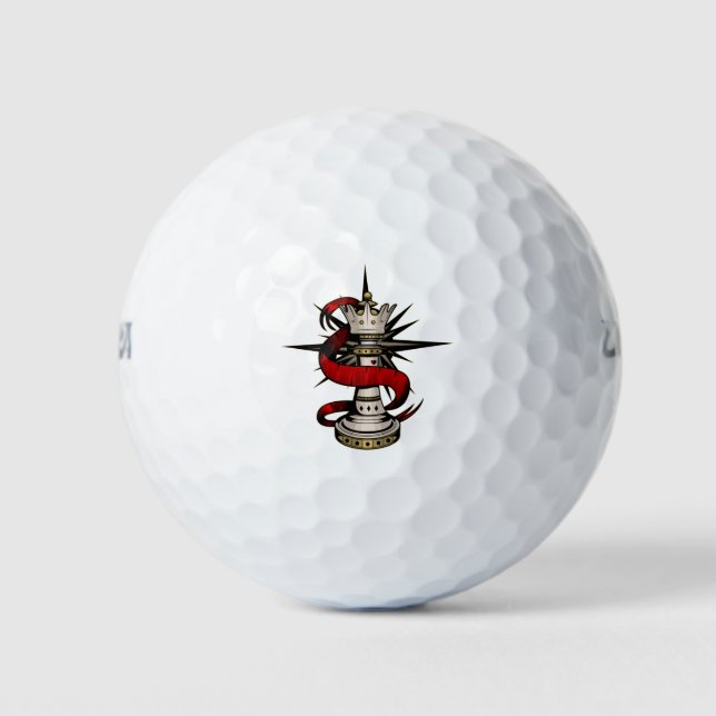 Königin Golfball (Vorderseite)