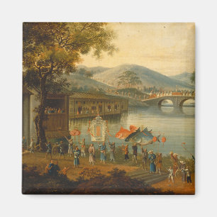 Königin Henrietta Maria mit Sir Jeffrey der Magnet