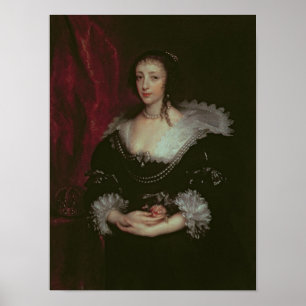 Königin Henrietta Maria Poster