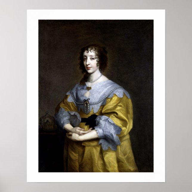 Königin Henrietta Maria Poster (Vorne)