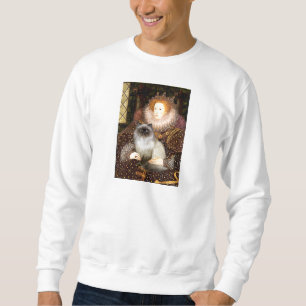 Königin-Himalaya-Katze 7 Sweatshirt