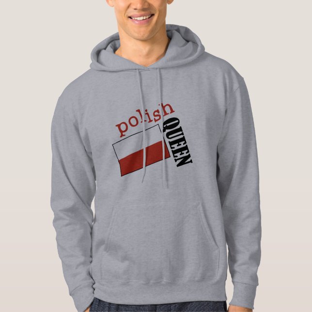 Königin Hoodie (Vorderseite)