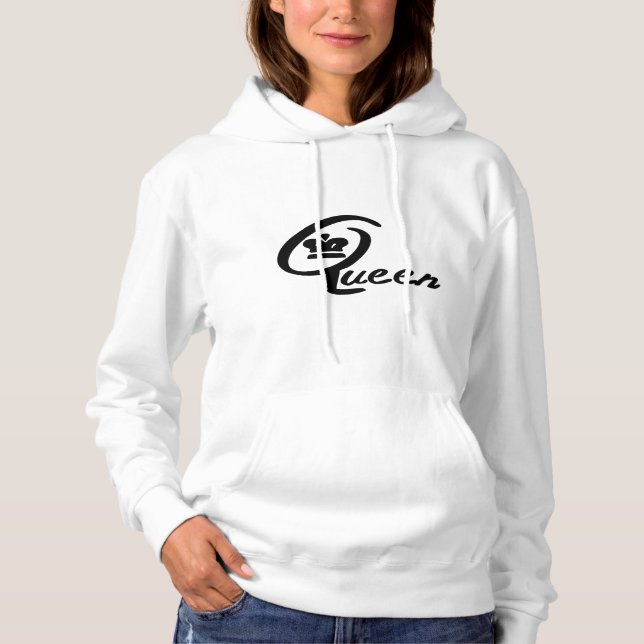 Königin Hoodie (Vorderseite)