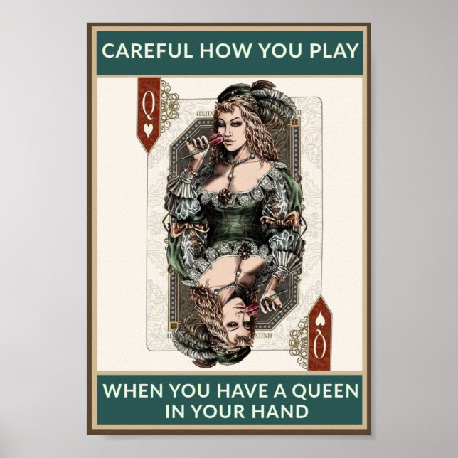 Königin in deiner Hand Poster (Vorne)