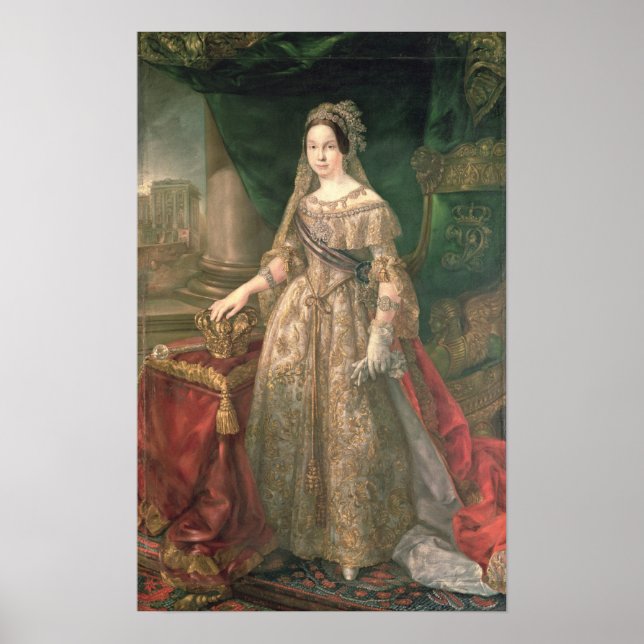 Königin Isabella II 1843 Poster (Vorne)