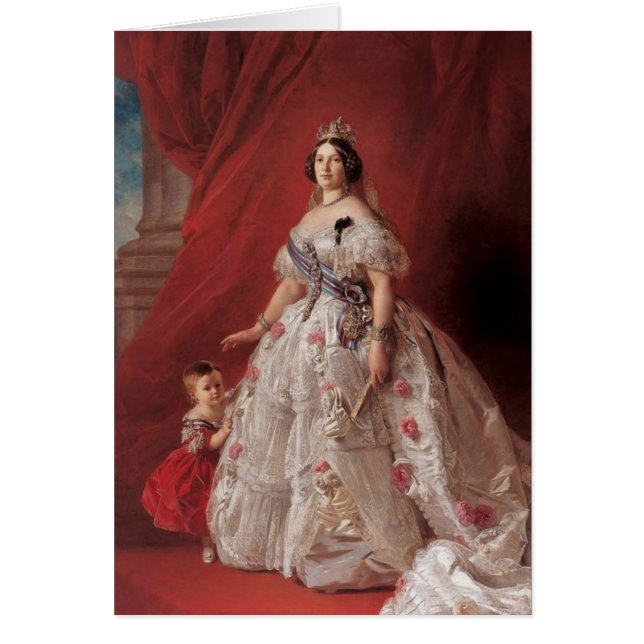 Königin Isabella II von Spanien (Vorne)