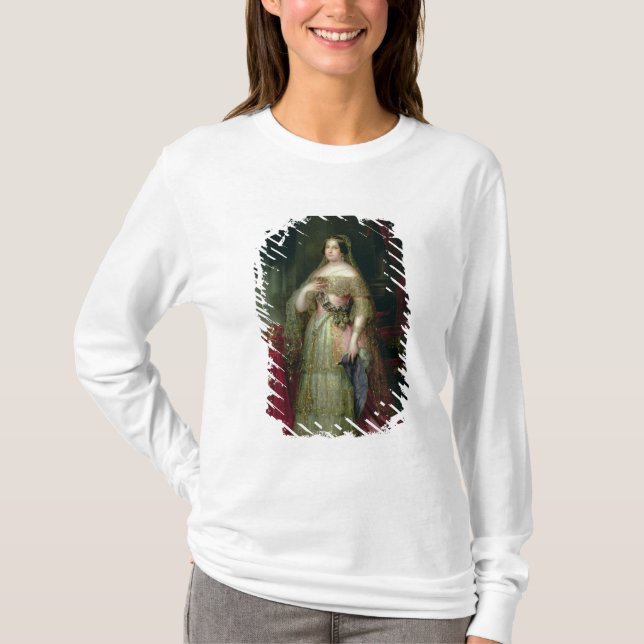 Königin Isabella II von Spanien T-Shirt (Vorderseite)