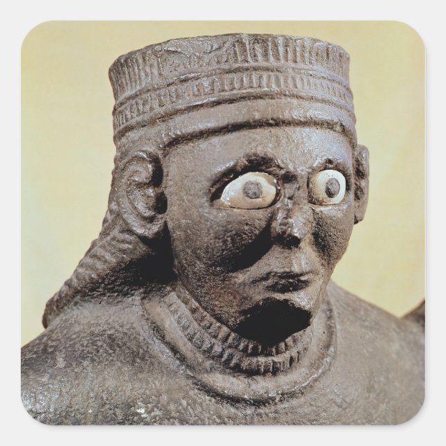 Königin Ishtar, Ehefrau König Hadads Quadratischer Aufkleber (Vorderseite)