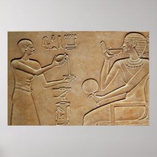 Königin Kawit auf ihrer Toilette Poster