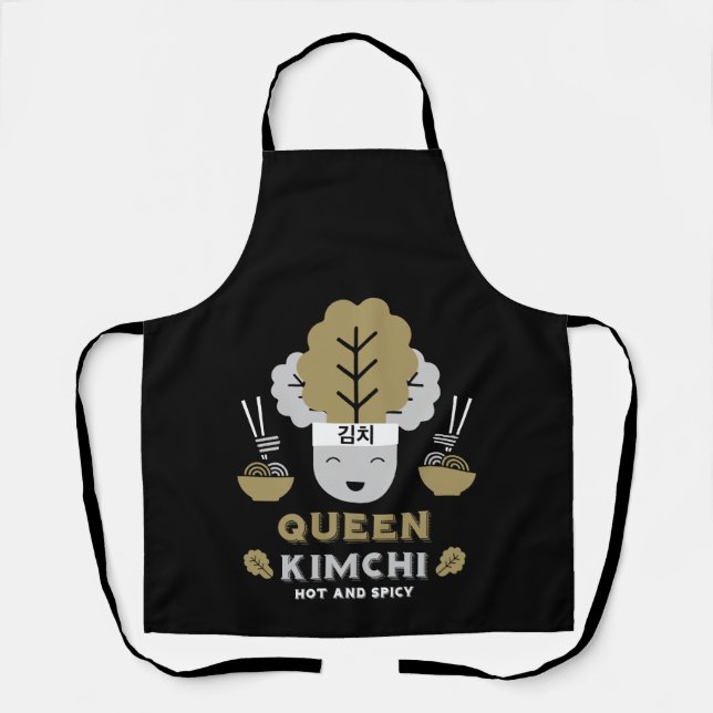 Königin Kimchi heiß und scharf Schürze (Vorderseite)