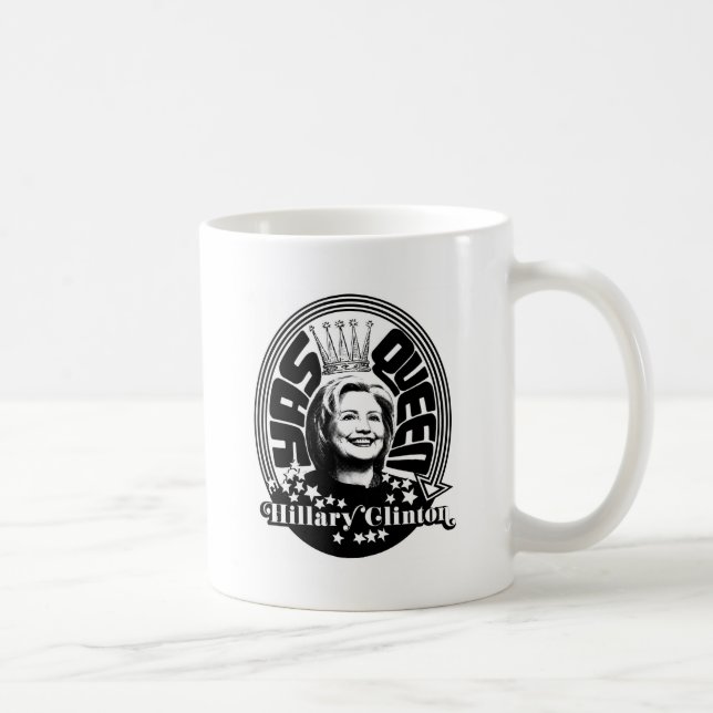 Königin-Klassiker-Tasse Hillary Clinton Yas Kaffeetasse (Rechts)