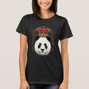 Königin König Riesen Panda Prinzessin Tier Bär T-Shirt