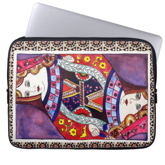 Königin Laptopschutzhülle