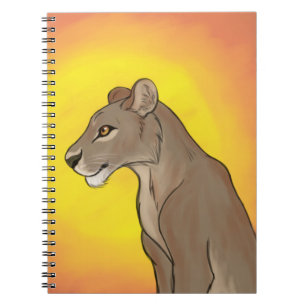 Königin Lioness Notizblock