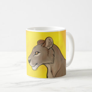 Königin Lioness Tasse