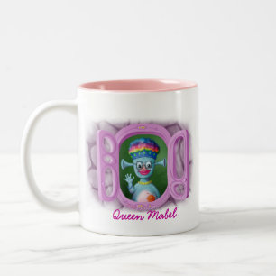 Königin Mabel u. Cedric Zweifarbige Tasse