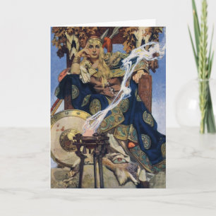 Königin Maeve Kriegerprinzessin Fantasy-Kunst Karte