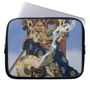 Königin Maeve Kriegerprinzessin Fantasy-Kunst Laptopschutzhülle