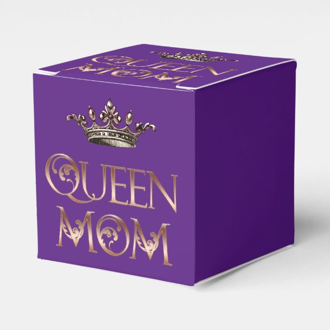 Königin Mama Geschenkschachtel (Vorderseite)