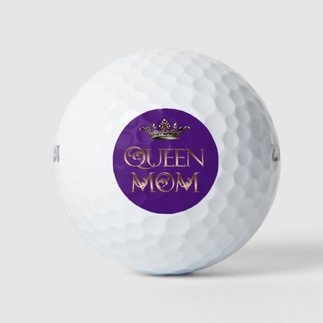 Königin Mama Golfball (Vorderseite)