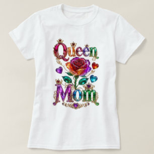 Königin Mama Royal Gold Juwel Krone Muttertag T-Shirt