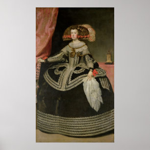 Königin Maria Anna von Österreich, c. 1652 Poster