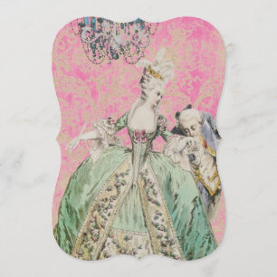 Königin Marie Antoinette - Einladungen / RSVP