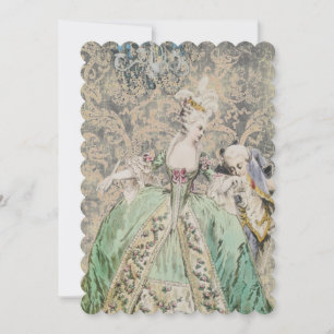 Königin Marie Antoinette - Einladungen / RSVP
