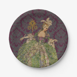 Königin Marie Antoinette FARB-u. GRÖSSEN-WAHLEN - Pappteller