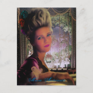 Königin Marie Antoinette II ~ Postkarte / Einladun
