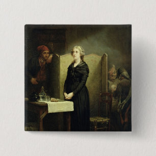 Königin Marie Antoinette im Conciergerie Button