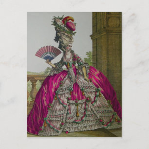 Königin Marie Antoinette ~ Postkarte / Einladungen