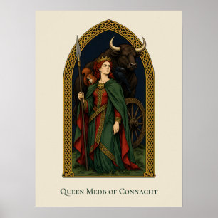 Königin Medb von Connacht Poster
