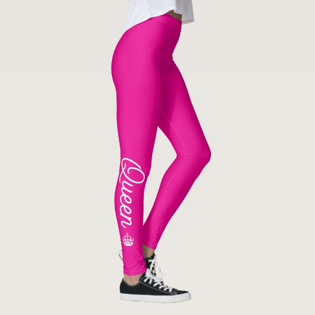 Königin mit Krone Leggings (Rechts)