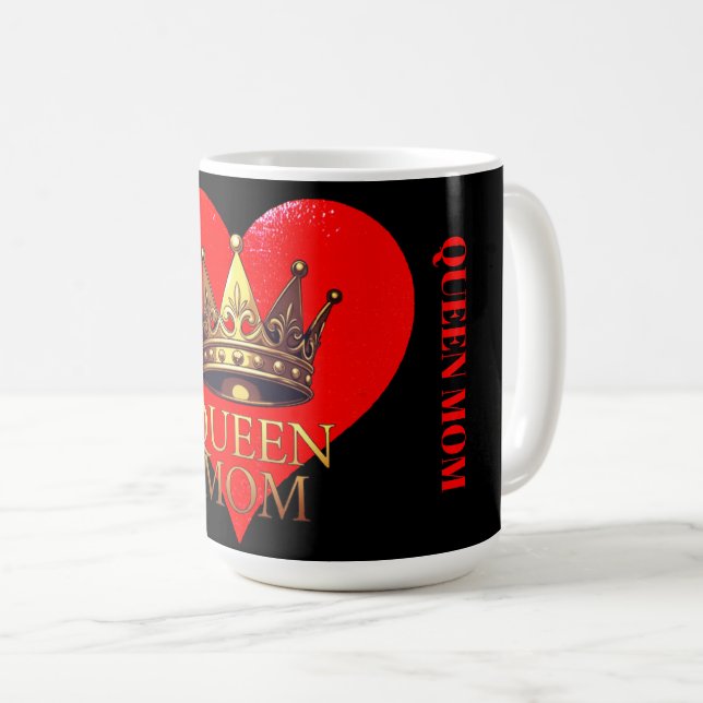 KÖNIGIN MUTTER KAFFEETASSE (VorderseiteRechts)