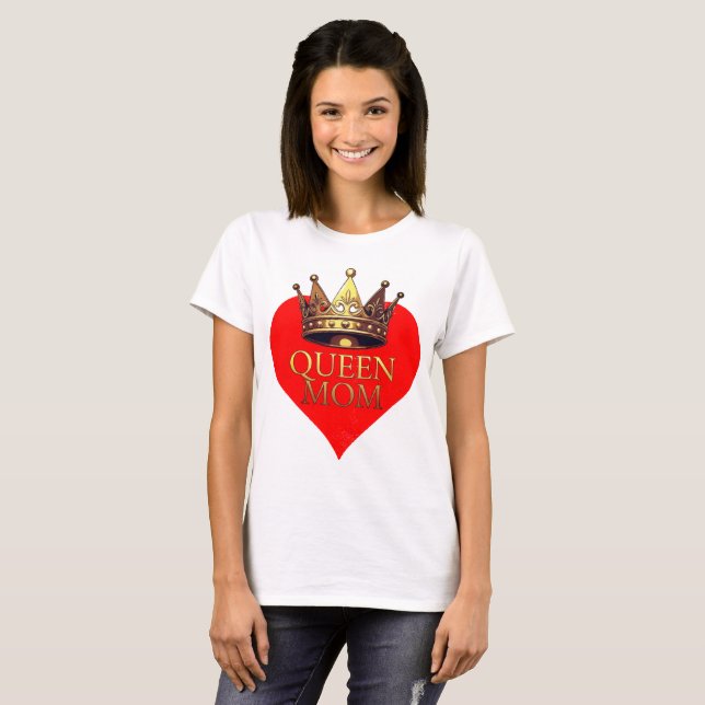 KÖNIGIN MUTTER T-Shirt (Vorne ganz)